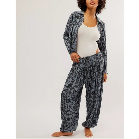 Free People Steady Love PJ Set, size Small, EUC! - Picture 1 of 14